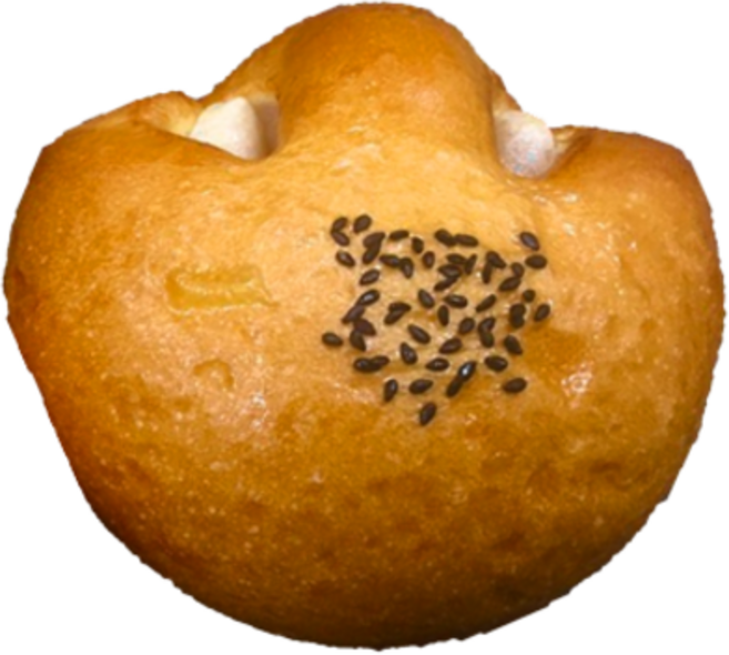 [숲베이커리] 백앙금빵 앙금 백앙금 옛날간식 추억의간식 식사대용 단체주문, 100g, 1개