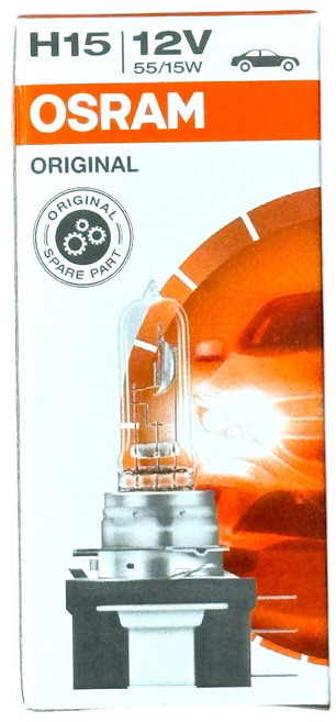 OSRAM 12V 鹵素燈泡, 1個, H15