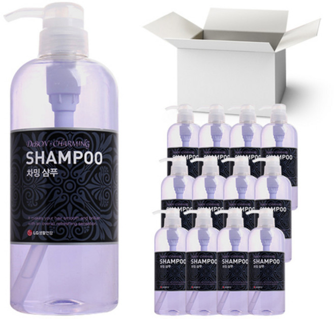 드봉 차밍 샴푸, 12개, 730ml