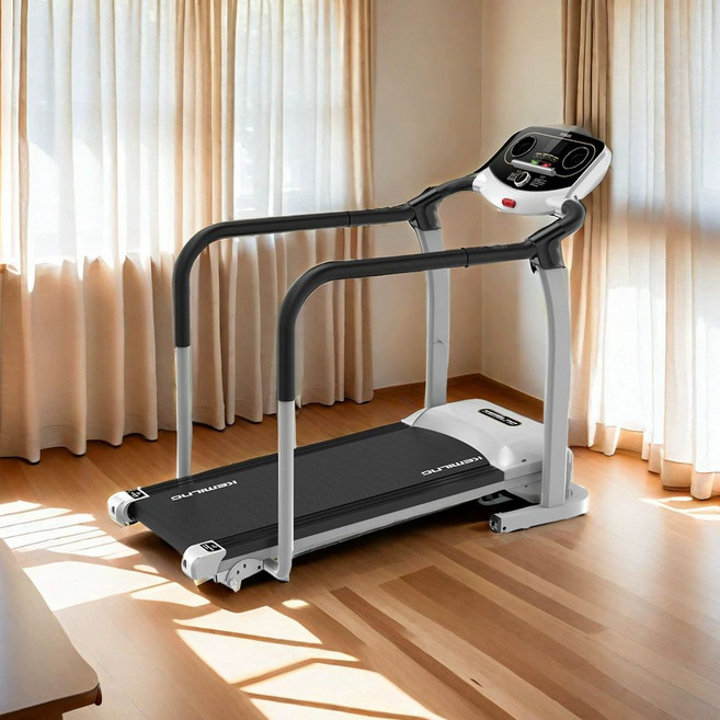 어르신 런닝머신 가정용 워킹 요양원 걷기운동 실내 노인, 전동 1-8km, 기본 모델명/품번
