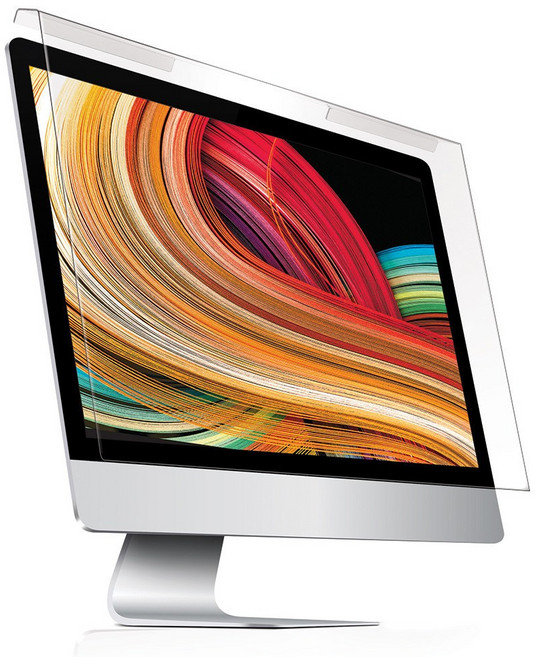 세이퍼 국산 거치식 모니터 블루라이트차단 필름 보호필름 시력보호 화면보호기 SP 27W-B(630x380mm), 투명, 1개