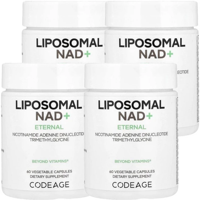 코드에이지 이터널 리포소말 NAD+ Codeage Eternal Liposomal NAD+ 60정, 4개 - 쿠팡