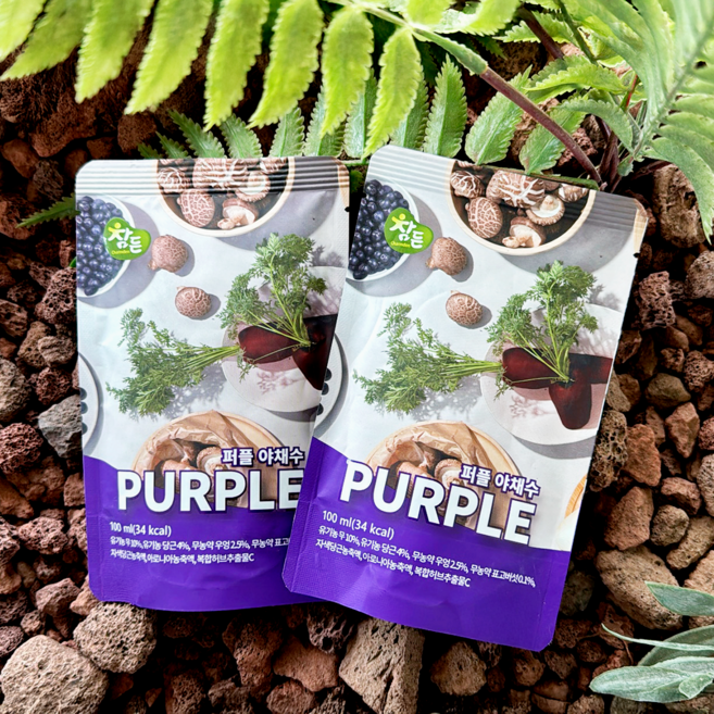 참든 퍼플 야채수 100ml x 30포, 30개