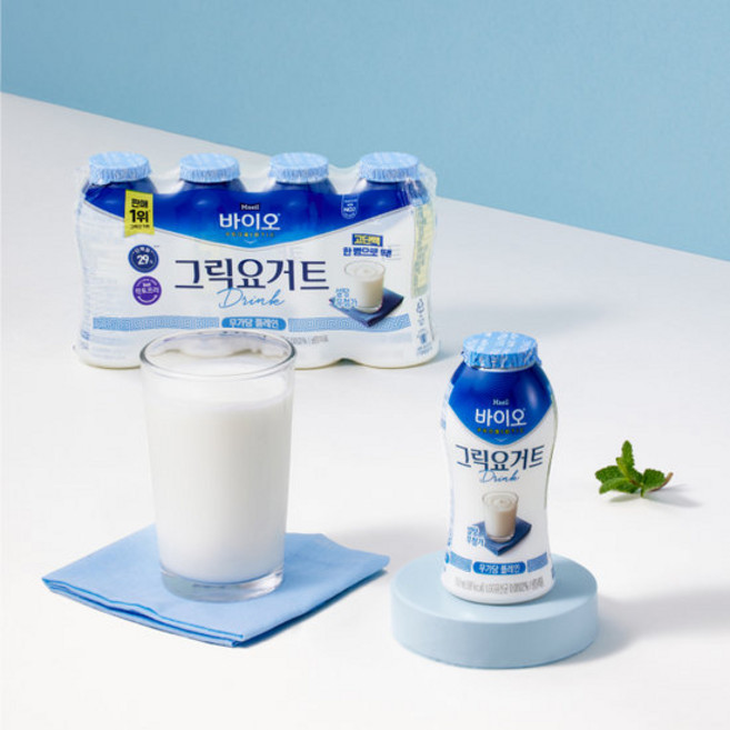 매일바이오 그릭요거트 드링크 무가당 플레인 150ml 12개