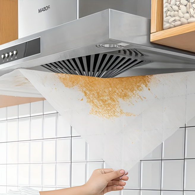 교체형 주방용 후드 기름흡착 대형 필터 커버, 1개