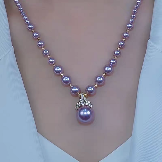 ZZXL008_진주목걸이