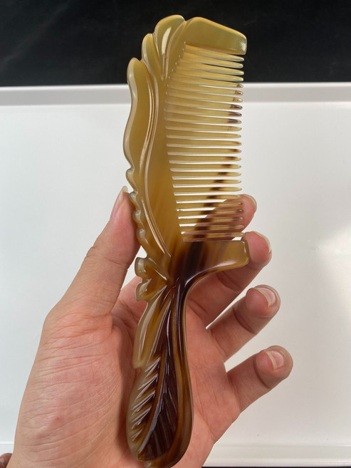 牛角 蓮蓬 24珠 臉部美容 撥筋棒, 如圖所示, 1個