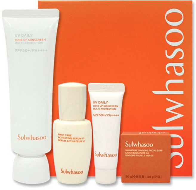 [설화수] 상백톤업선크림 기획세트 50ml, 1개