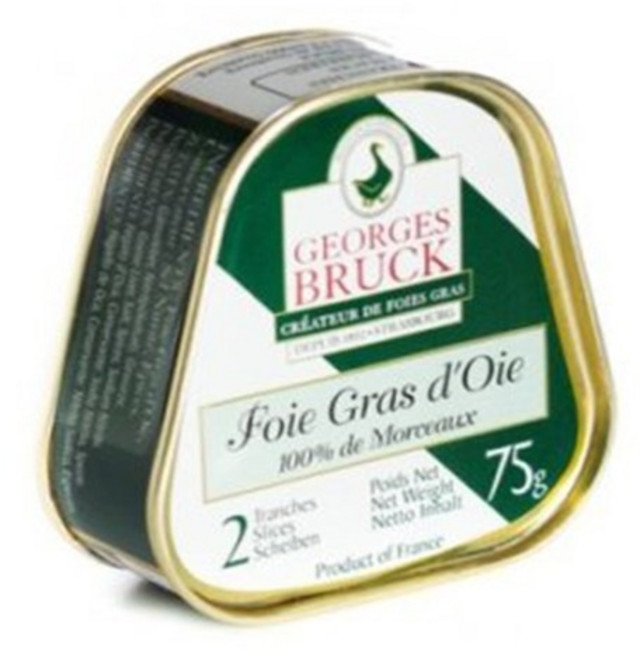 조르주 브룩 푸아그라 블록 75g, 1개