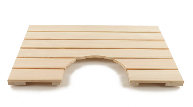 BOUMBI 편백나무 원목 발판 85x50x3.5cm/ 65x43x3.5cm