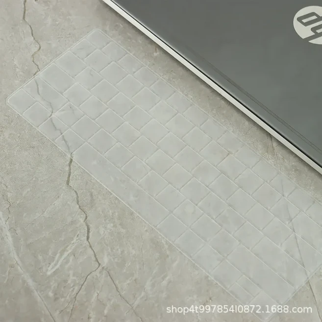 호환 2024 HP OMEN 트랜센드 게이밍 노트북용 실리콘 키보드 커버 스킨 보호대 14-fb 14t-fb 시리즈 14-fb0097nr 14t-fb000 14 인치, Clear, Compatible for HP OMEN 14, 1개
