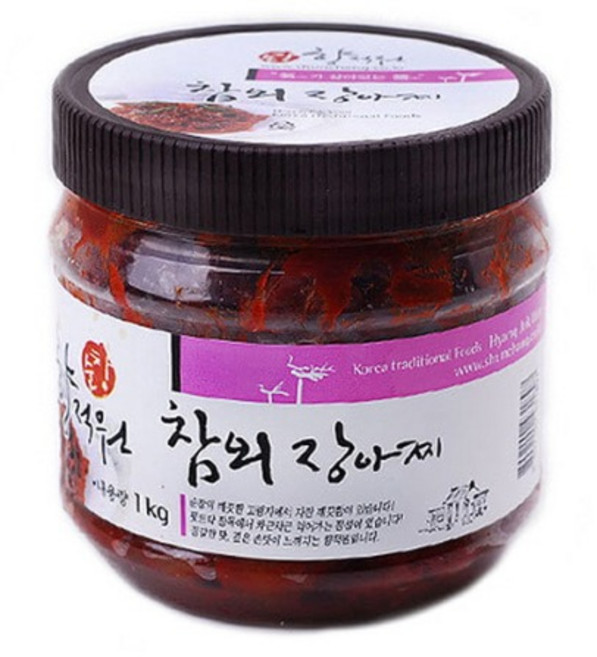 김치원 참외 장아찌 1kg 순창전통, 1개