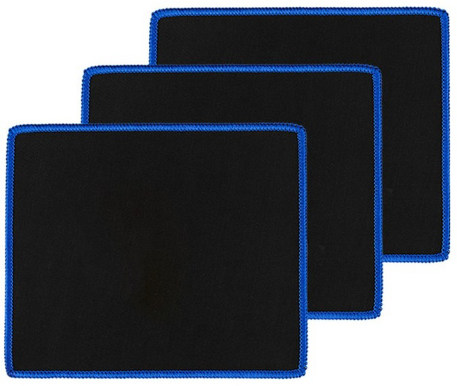 칼론 마우스패드 OKP-G20, 블루, 3개