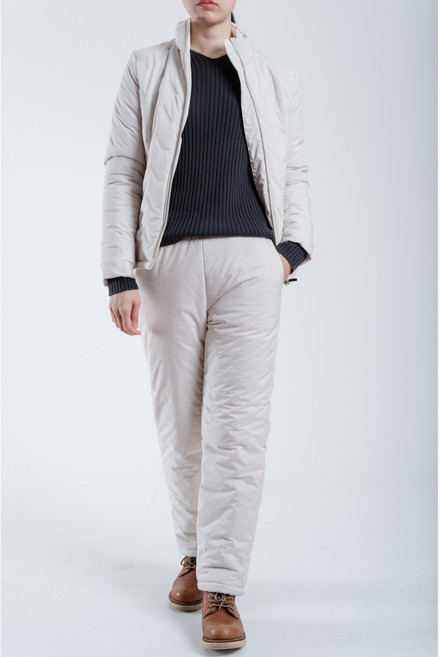 와우코지 여자 여성 퀄팅 패딩 융기모 보온 바지 팬츠