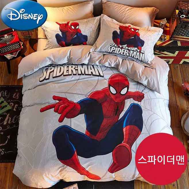 민성직구 스파이더맨 남아 매트리스커버세트, 어벤져스