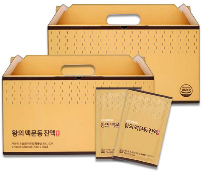 22시간동안 진하게 추출한 왕의 맥문동 진액 골드 100% 국내산 맥문동 볶은 볶음 볶음맥문동차, 2박스