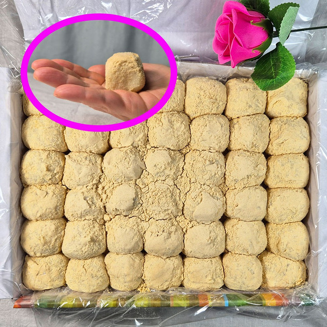 맛있고 양많은 앙금 인절미 떡, 42개, 40g