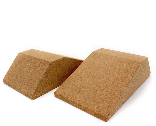 스쿼트 헬쓰 코르크 스쿼트 웨지 요가 블록 스쿼트 램프 경사 보드 미끄럼 방지 경량 운동 벽돌 운동, 한개옵션0, 1개