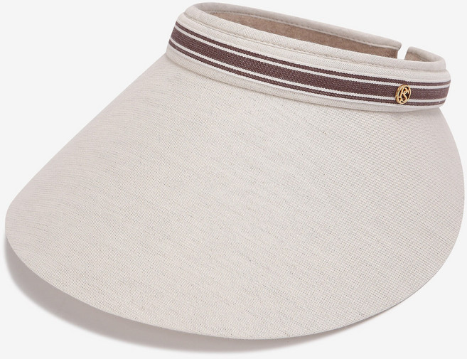 프로스펙스 여성 56호 이월 일상생활 운동시 린넨 혼방 소재 탈부착 가능 턱끈 실용성 챙길이 13cm 여름 스포츠 썬캡 PW5CS23Y051 아이보리