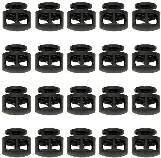 끈조절 스트링 스토퍼 돼지코 코드락, 20개, OB07