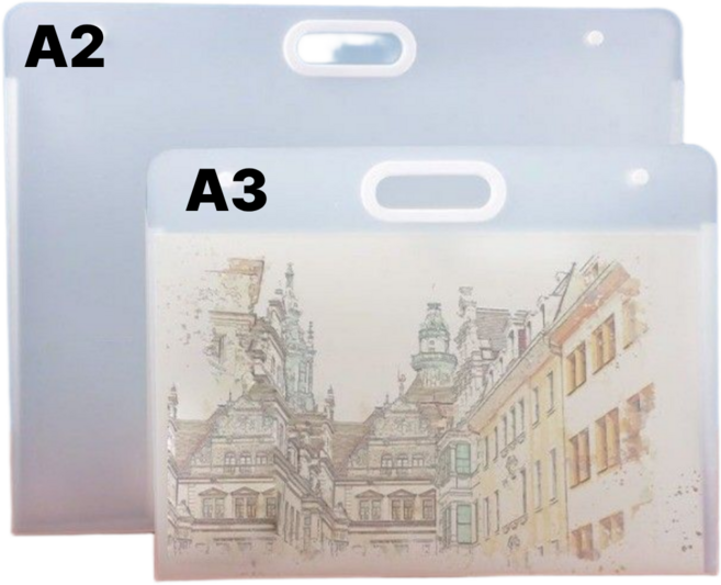 스타일포유 미술 도화지 도면 보관함, 1개