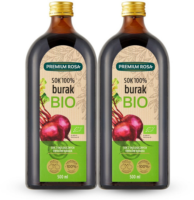 프리미엄로사 유기농 레드비트 원액 100% 건강즙 500ml, 2개