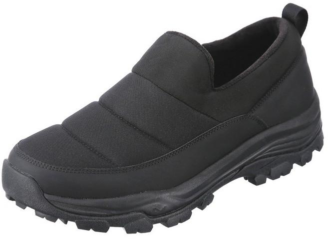 레드페이스 겨울 미끄럼방지 퍼 안감 패딩 방한화 슬립온