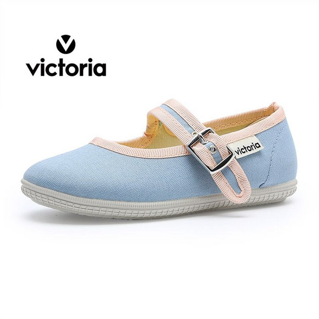 빅토리아키즈 빅토리아 주니어 오다 메리제인 캔버스 J1049117-GLACIAR