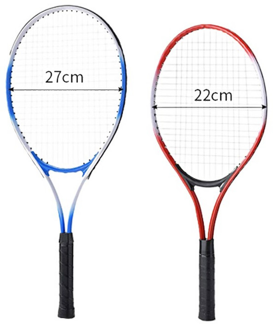 테니스 라켓/ 연습용 입문자용/ 성인 주니어 2가지 사이즈/ 기초대사량 늘리기, 1개, 테니스라켓 주니어레드, 테니스라켓 주니어레드