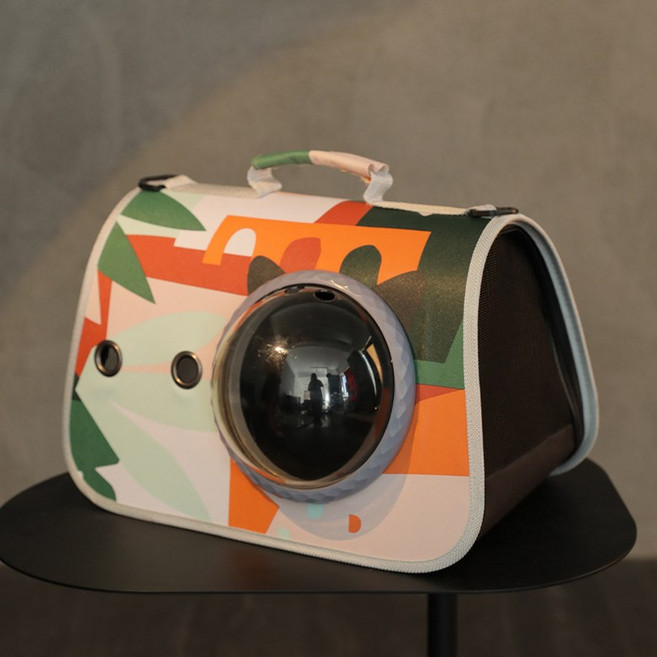 MOSAIRATION 가정용 반려동물 휴대용 고양이 강아지 야외 간편한 이동식 배낭 애완동물가방, 색깔3, 1개