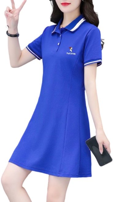 여성용 골프 원피스 반팔 여름 스커트 스포츠 캐주얼 원피스Women's Dress 뉴타임즈 G018Q839