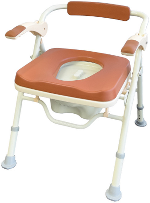 나눔케어 복지용구 노인 변기 의자 이동식 좌변기 BFMB20, 브라운, 본인부담비율 6%, 1개