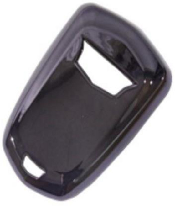 [모터스파이] 캐딜락 호환 스마트 키 케이스 홀더 커버 에스컬레이드 XT5 CT6 CTS, 오각 블랙크롬