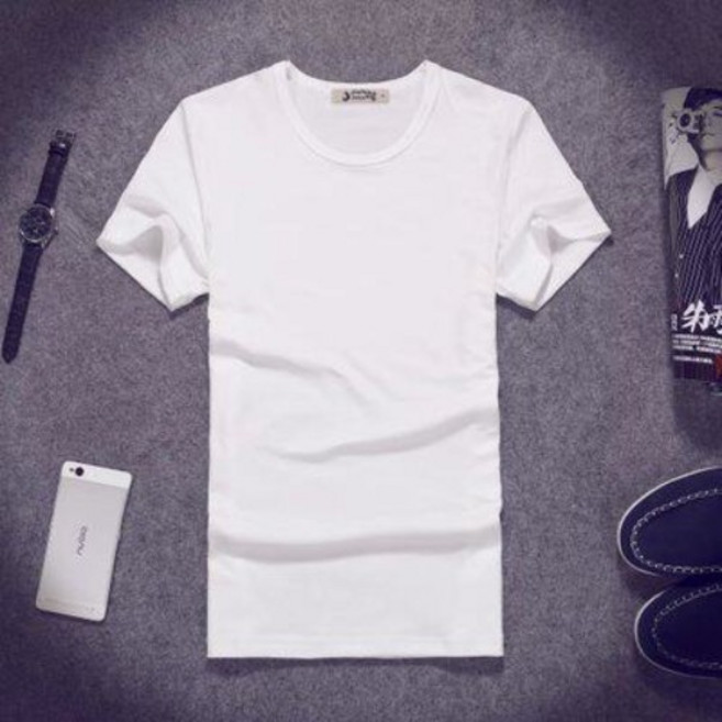 冰絲速幹防曬衣 夏季男士連帽薄款外套 戶外透氣男裝防曬服, XL 【建議115-130斤】, 短袖純白色