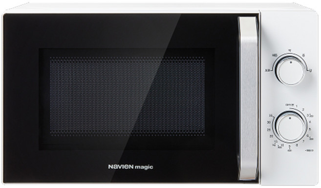 나비엔 매직 초소형 미니 원룸 20L 전자레인지 화이트, MWR-1201MT