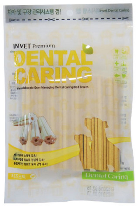 인벳 덴탈케어링 스틱 7p, 치즈스틱, 10개, 120g