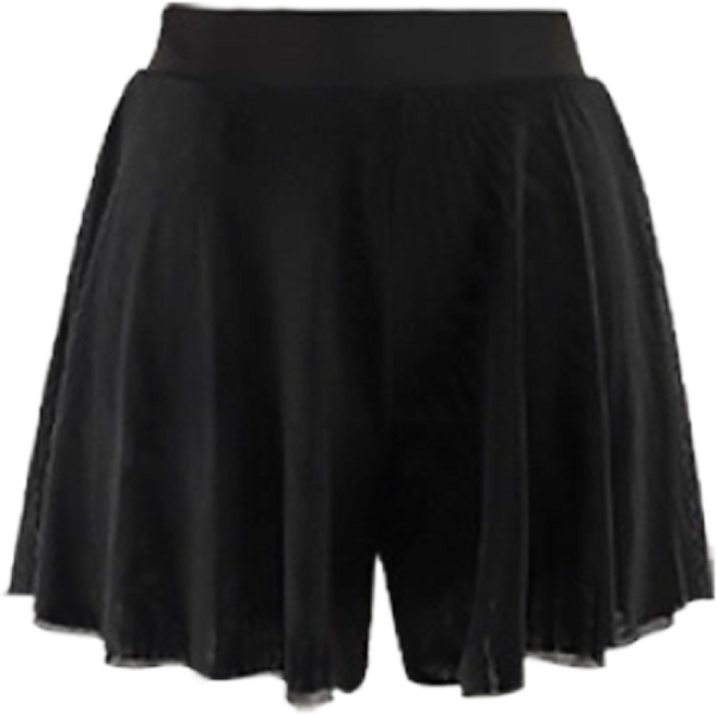 이이엘댄스 메쉬 발레쇼츠 성인 발레복 바지 발레 반바지