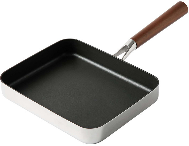 알텐바흐 오월의신부 통5중 스텐 인덕션 사각팬 브런치팬, 1개, 25.3cm