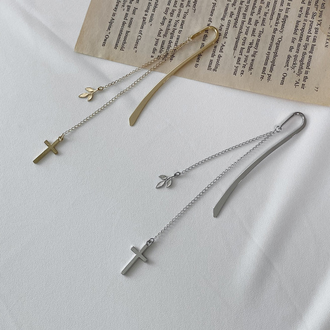 [Bookmark] 십자가 책갈피, 골드