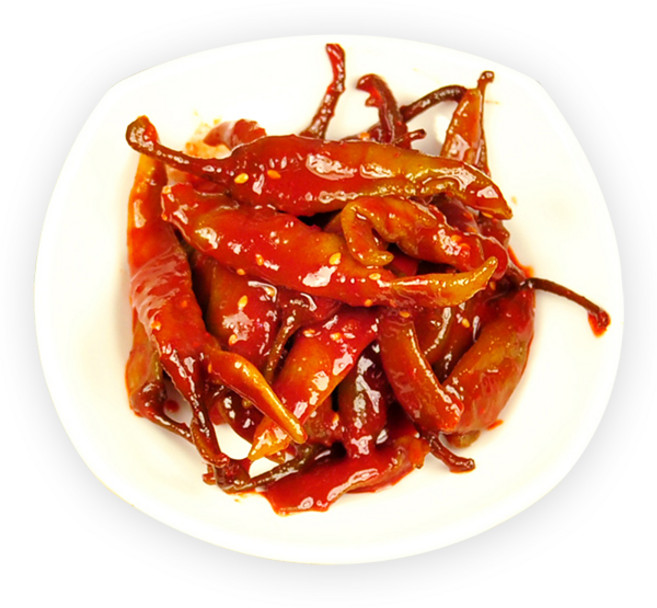 고추무침 1kg 밑반찬 강경젓갈 고추장아찌, 1개