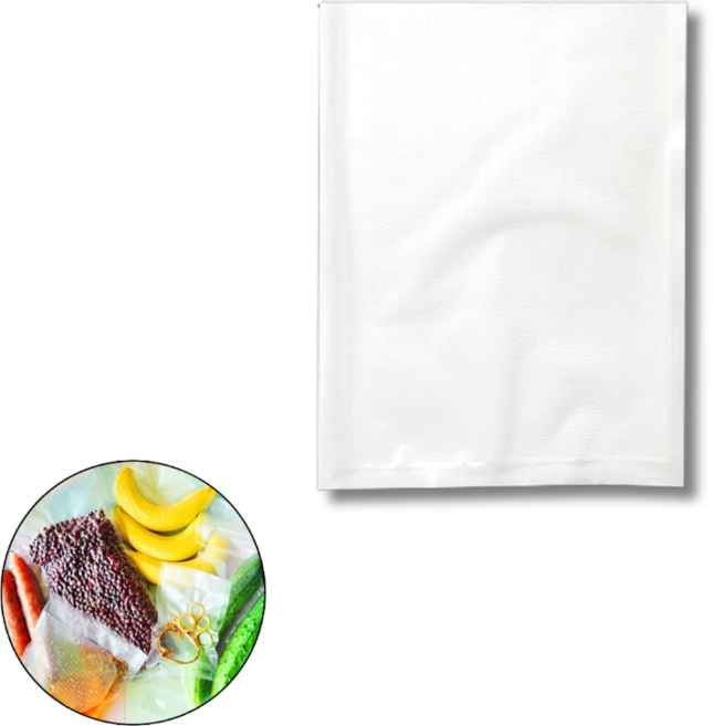 진공포장지 비닐 팩 가정용 소형 10 x 15cm, 200개, 4파우치