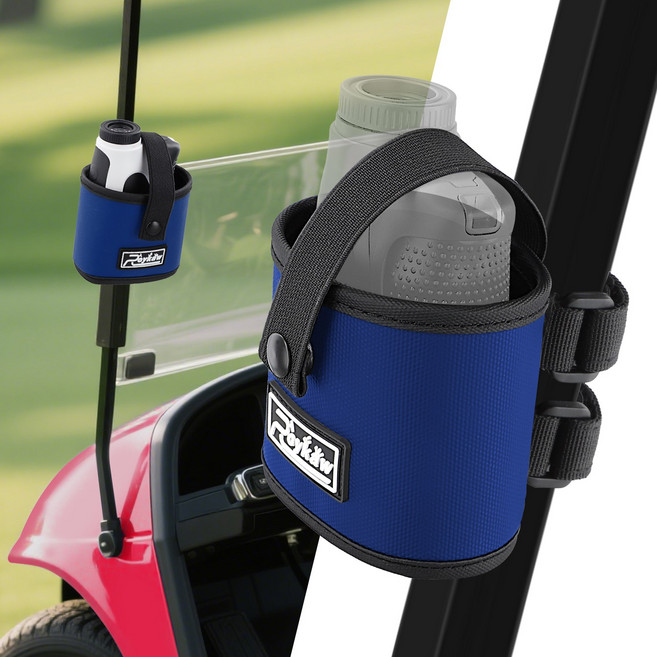 로이카우 거리측정기케이스 골프 거리측정기 가방 가볍고 편리함 골프 카트 용품, 블루
