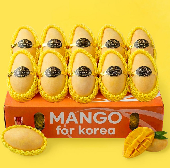 [항공직송] 프리미엄 고당도 태국 남독마이 골드망고, 1개, 2.5kg