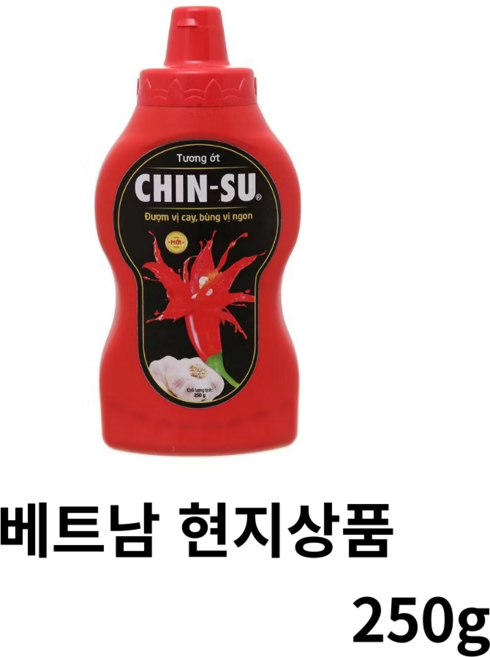 베트남 친수 칠리 소스 Chinsu, 6개, 250g