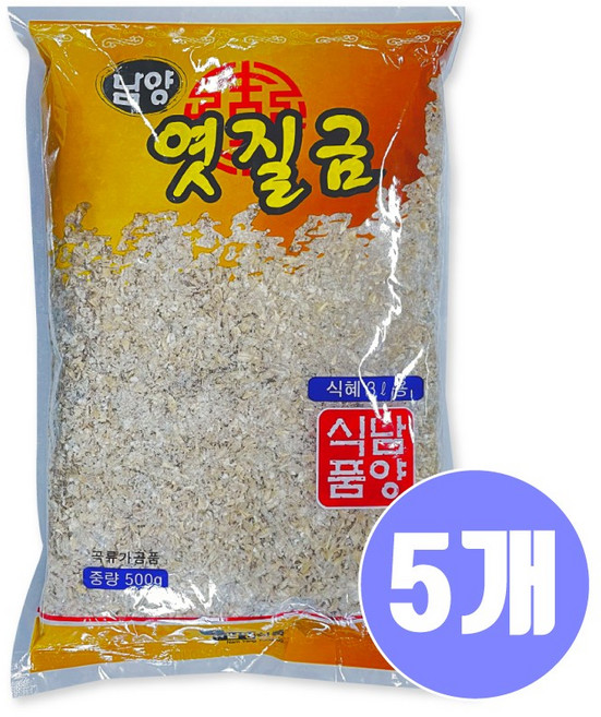 남양식품 엿질금, 500g, 5개