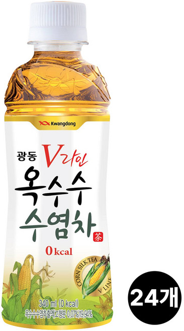 광동 [광동] 옥수수수염차 340ml x24개(1박스), 24개