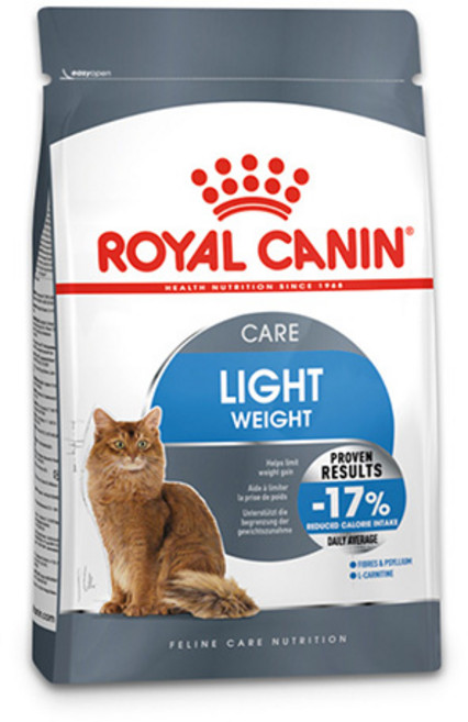 로얄캐닌 고양이 사료 라이트 웨이트 케어 400g 체중관리 건사료