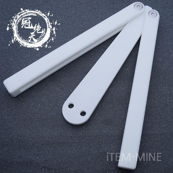 발리송 접이식 훈련용 트레이너 나이프 스레이너 연습 플라스틱 연습용 칼, 3. 킹 노틸러스 그린