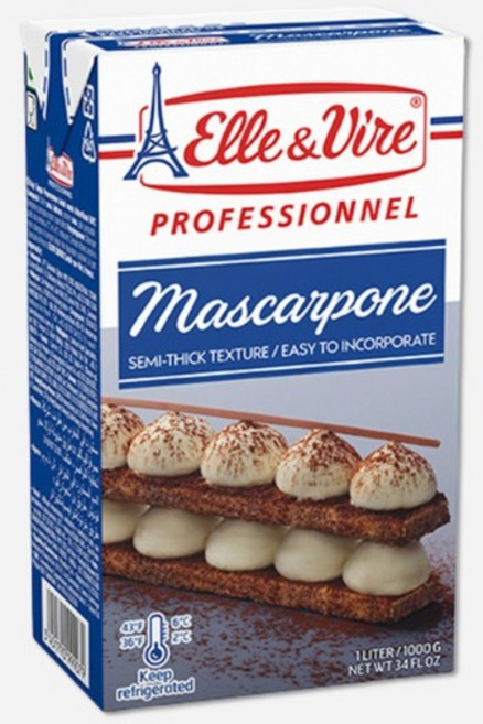 엘르앤비르 마스카포네 치즈, 3개, 1L