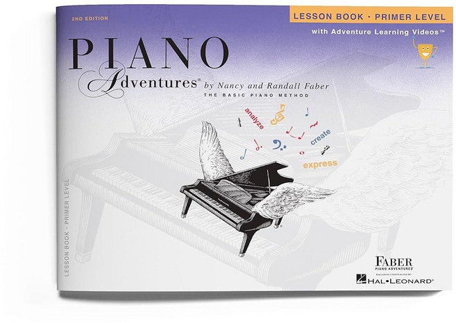Piano Adventures: Lesson Book Primer Level 2nd Edition | Beginner Method for Kids and Adults Sheet